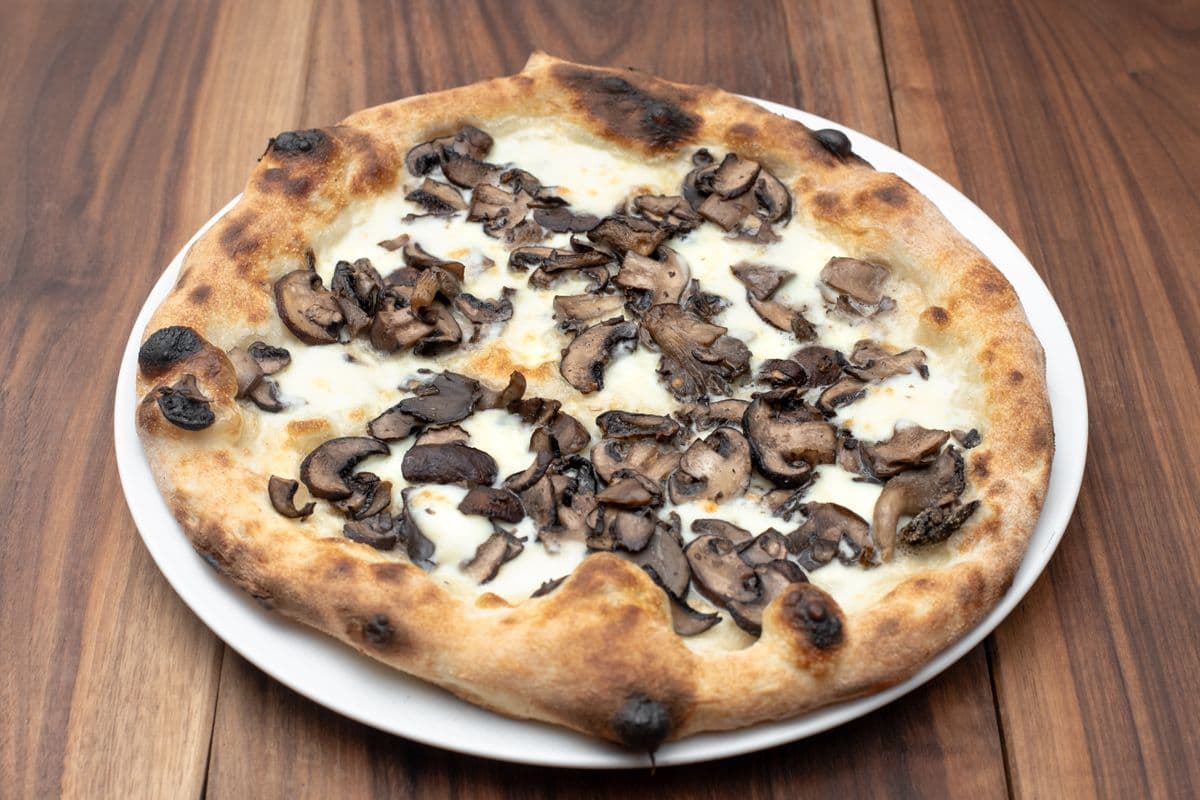 Wood Roast Mixed Mushroom Pizza