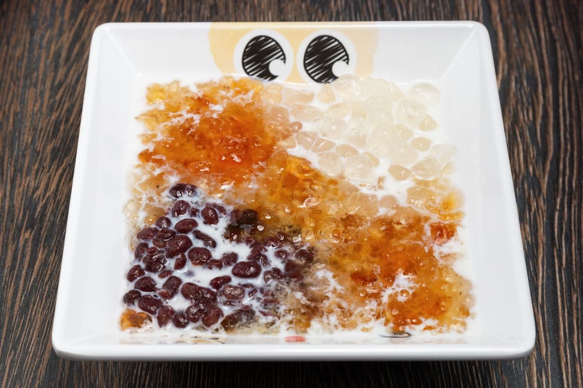Peach Gum with Milk