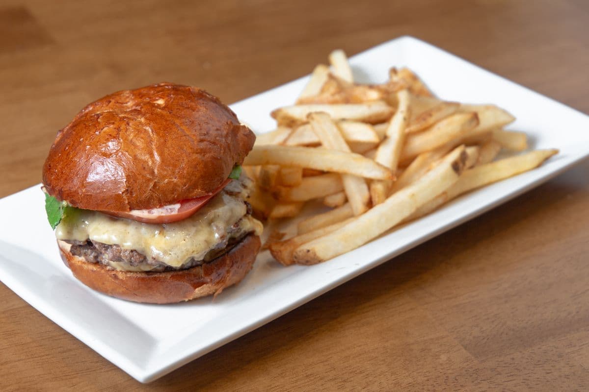 Smash Burger (Double Patty) with Fries