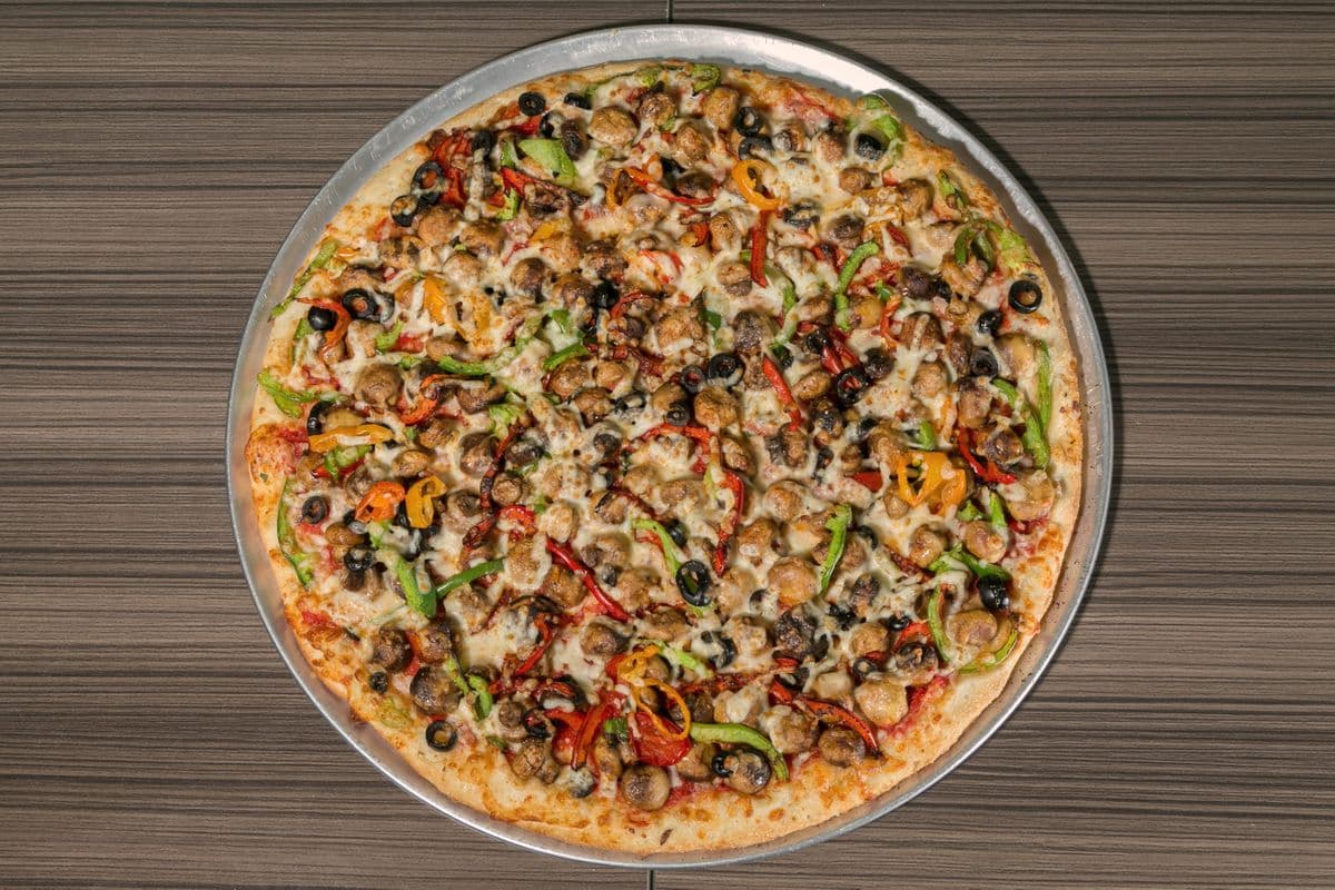 Large Spicy Mushroom Pizza