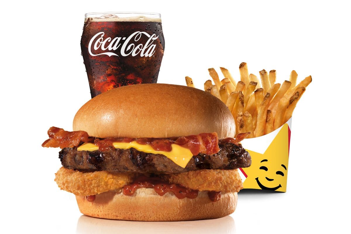 Western Bacon Big Angus Burger Combo