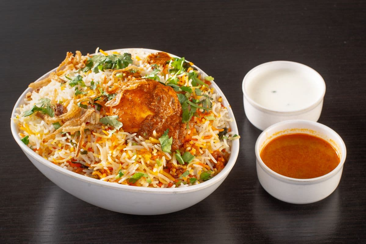 Regular Egg Biryani