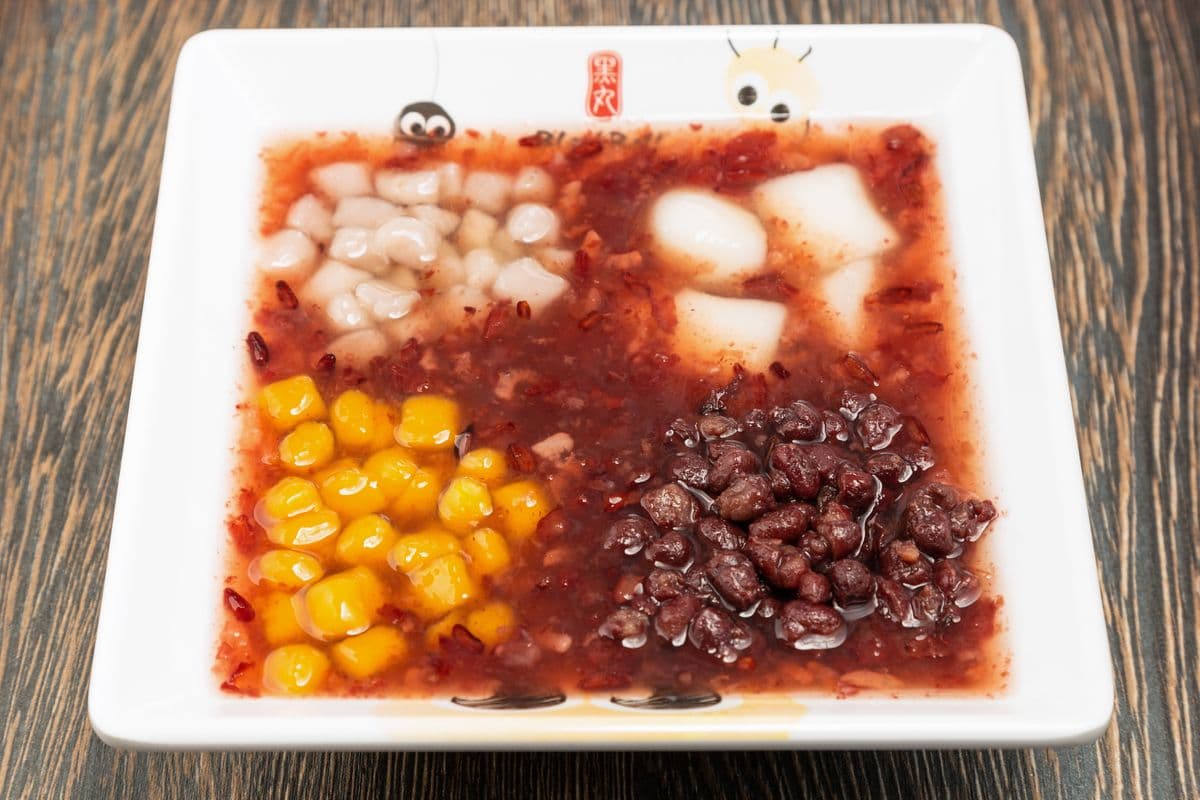 Purple Rice Soup