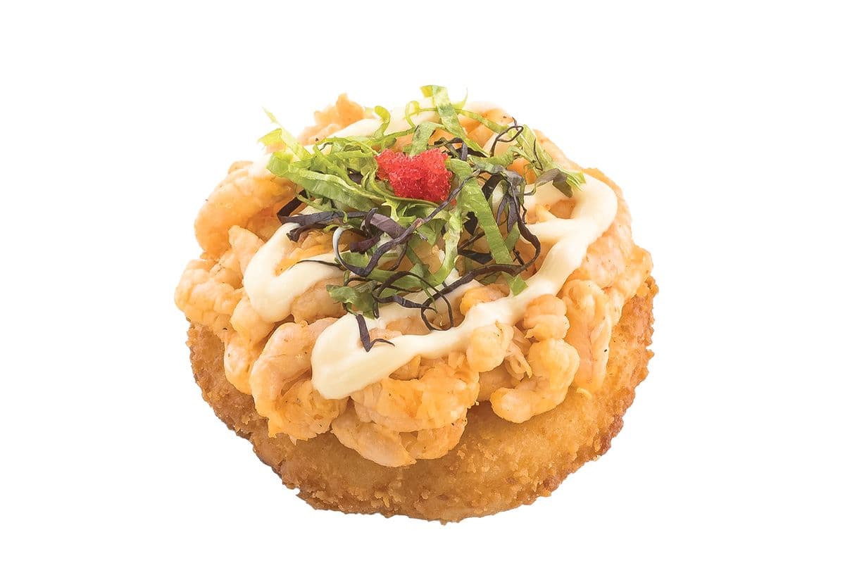 Sushi Pizza Crevettes / Shrimp Sushi Pizza