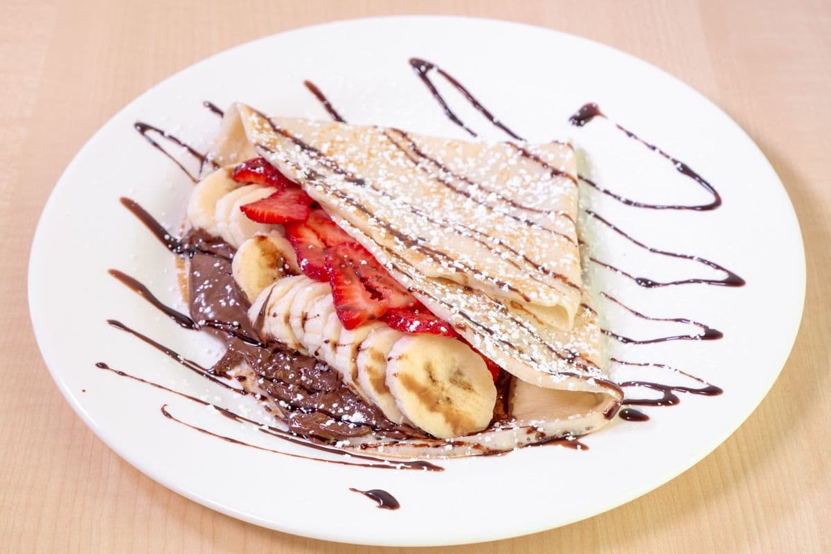 Nutella and Fruit Crepe
