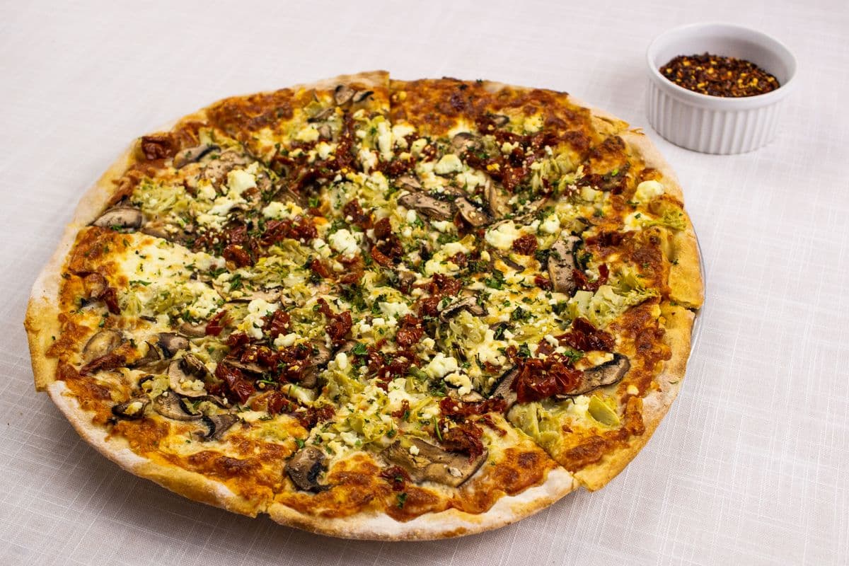 8" Small Sun-Dried Tomato Pizza