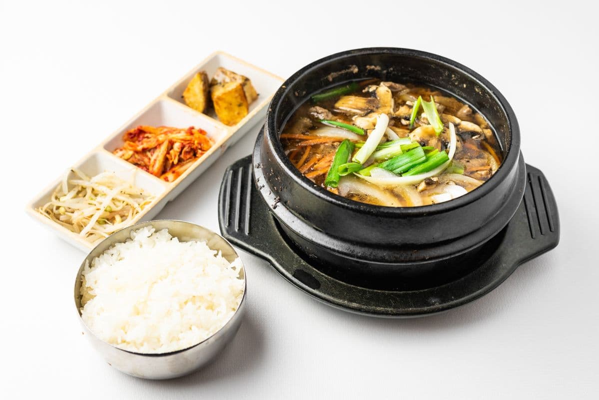 Marinated Beef Bulgogi Soup