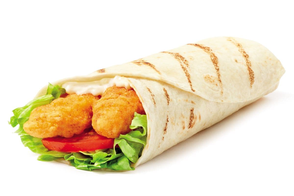 Wraps au poulet croustillant