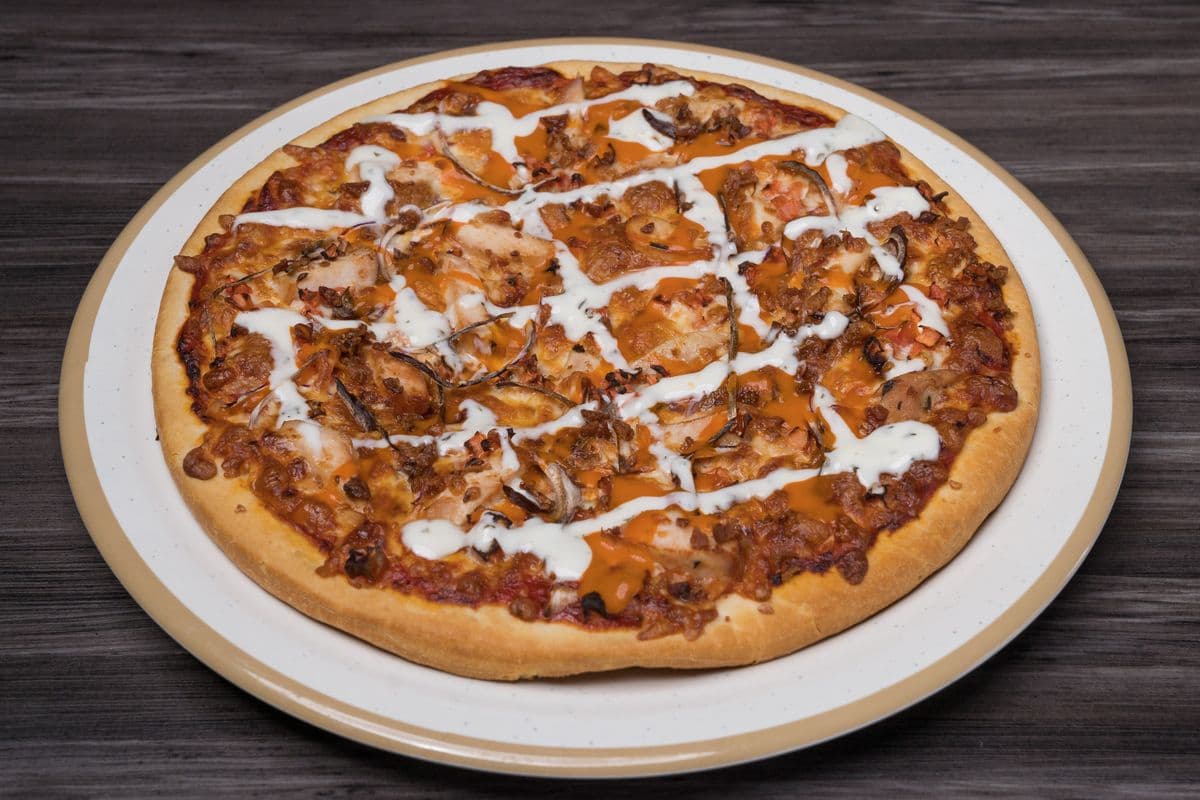 Spicy Buffalo Ranch Pizza