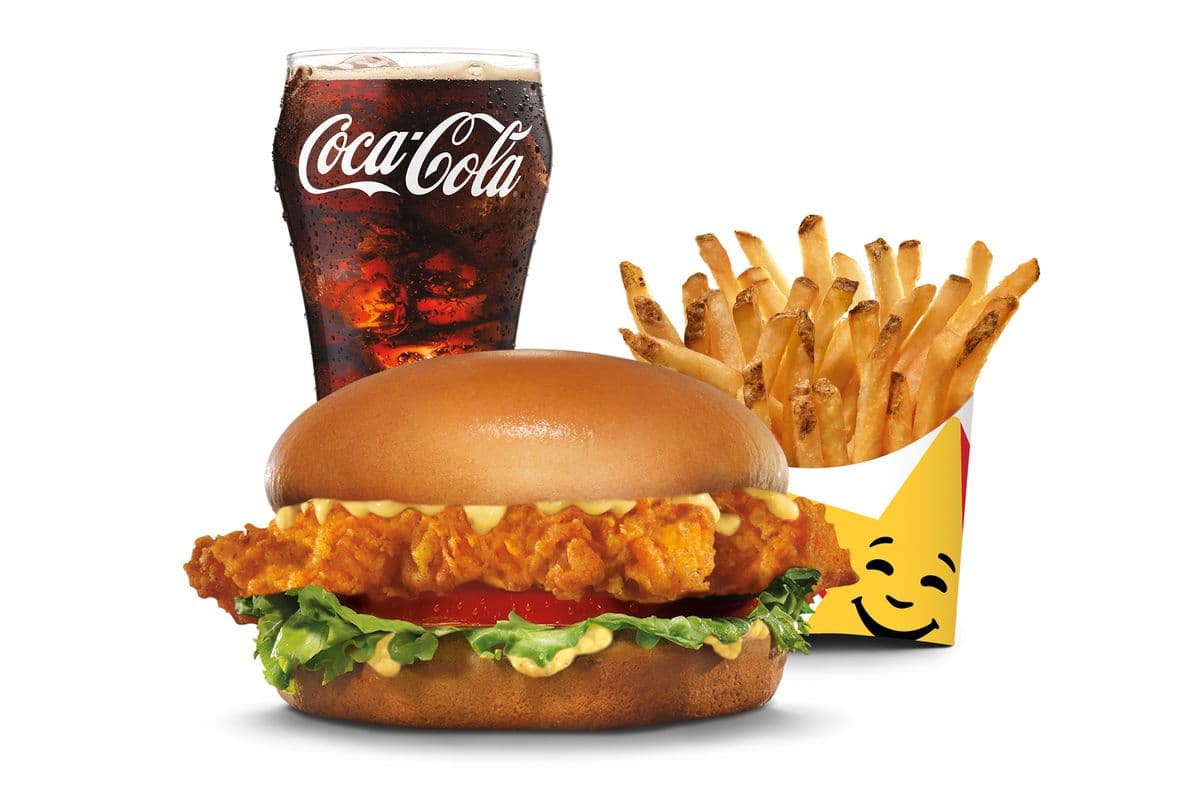 Hand-Breaded Honey Mustard Chicken Sandwich Combo