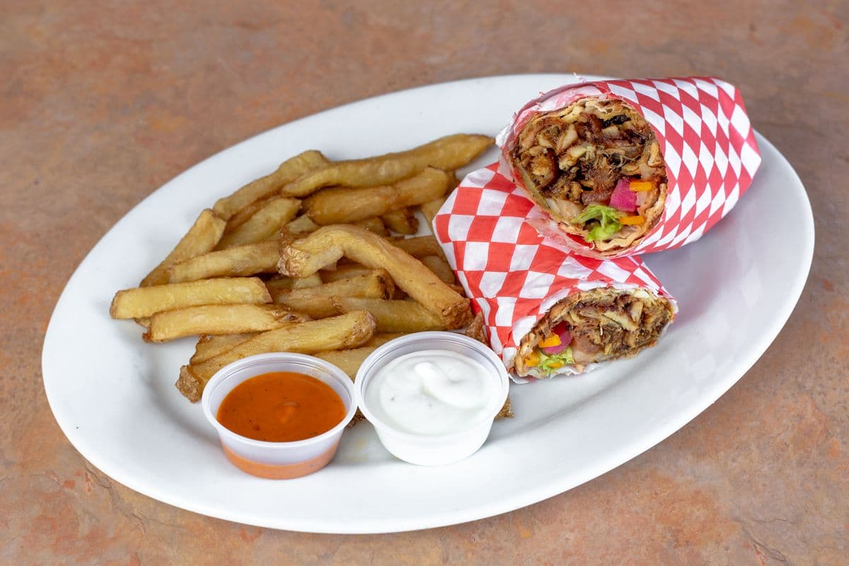 Chicken Shawarma Sandwich Combo