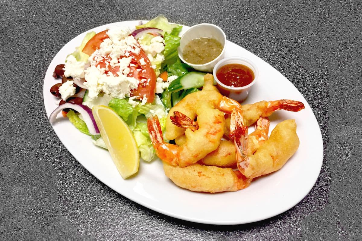 Shrimp and Salad