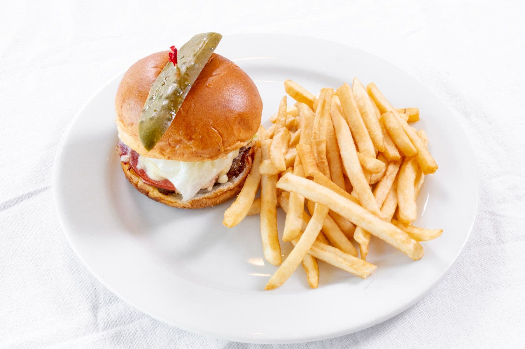 Fired Up Bacon Mozza Burger