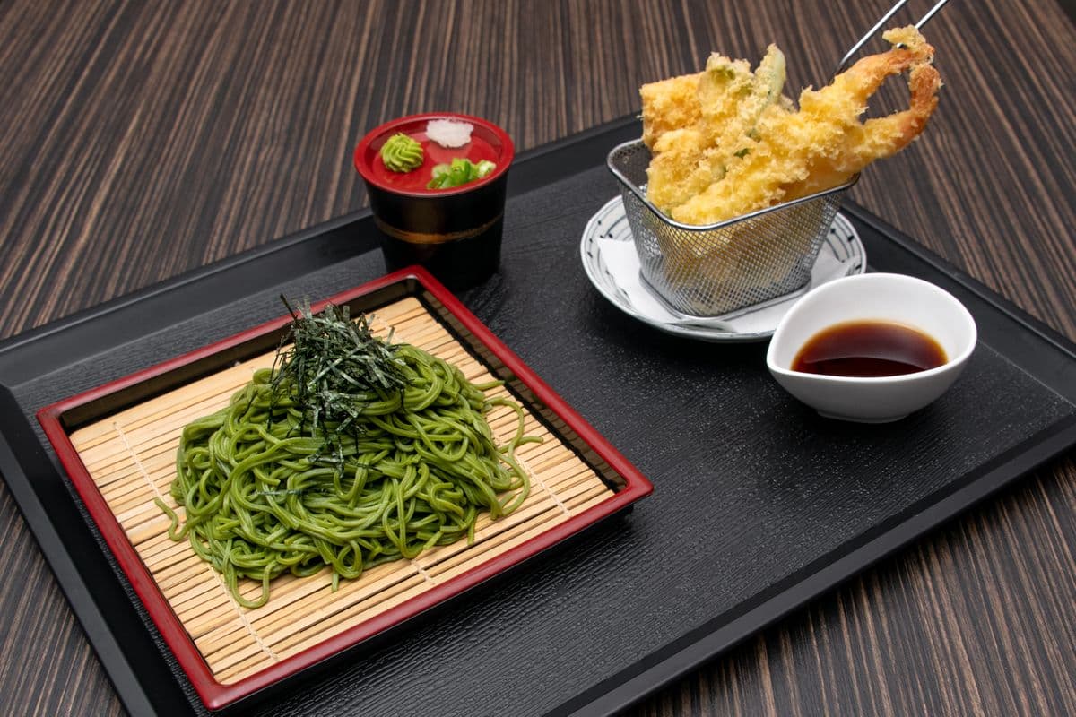 Zaru Soba with Tempura