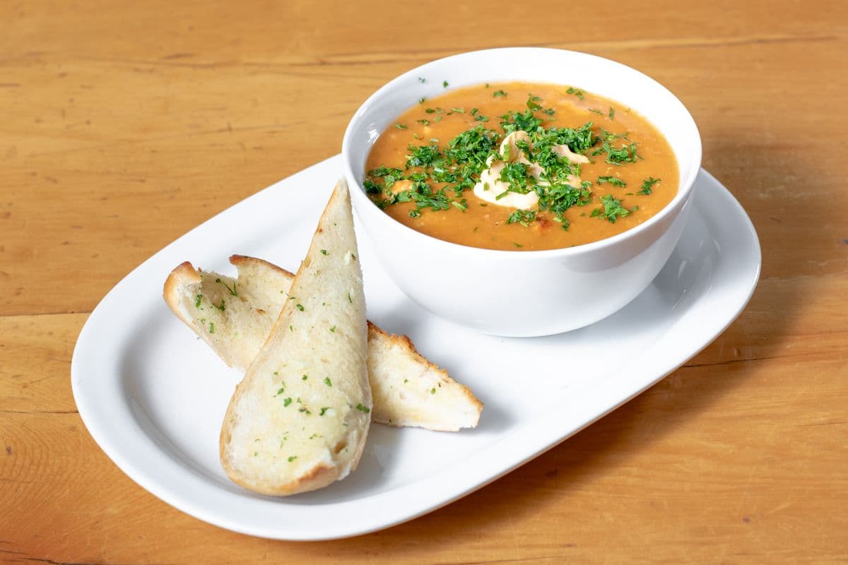 Seafood Bisque with Aioli