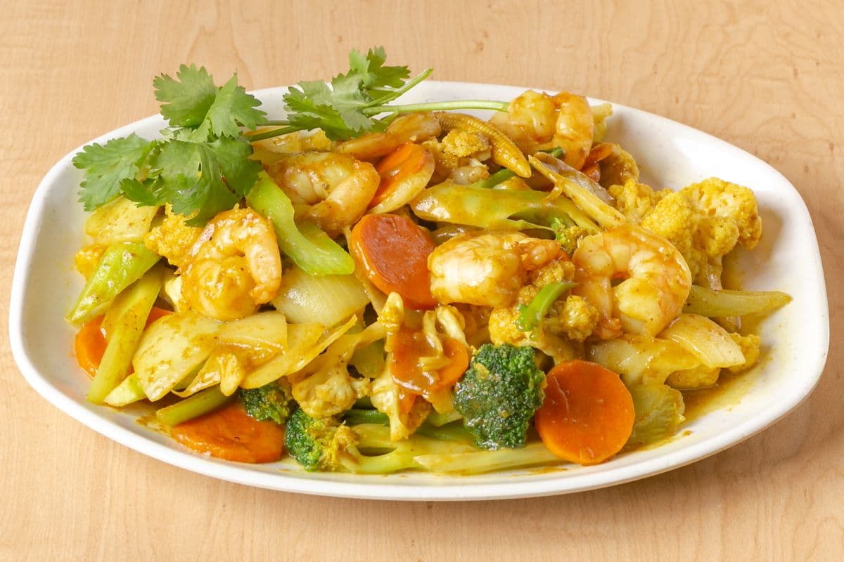 36. Coconut Curry Shrimp