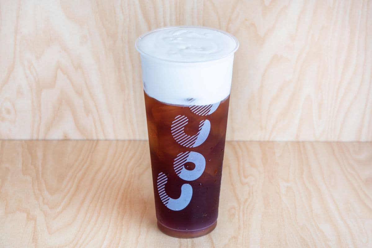 Regular Black Tea Macchiato