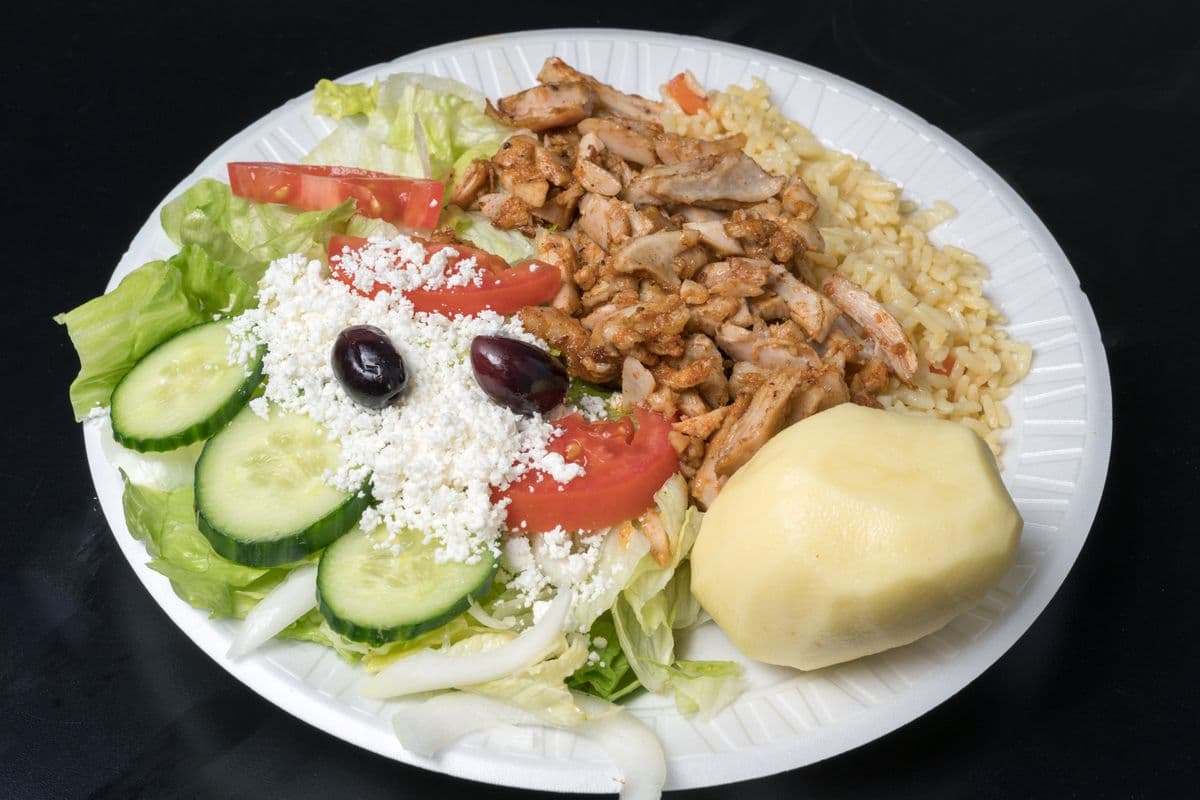 Chicken Shawarma Plate
