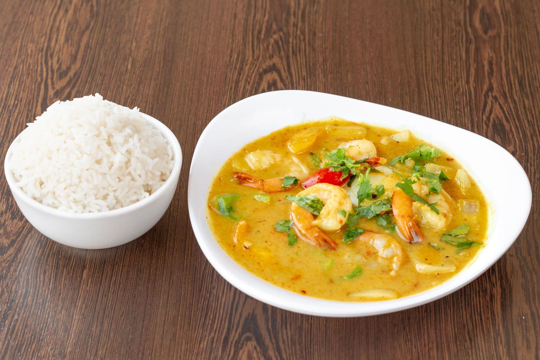 Shrimp in Curry Sauce