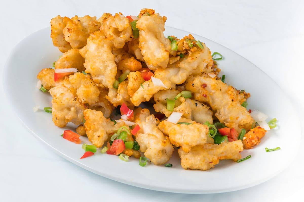 40. Chili and Salt Baked Squid