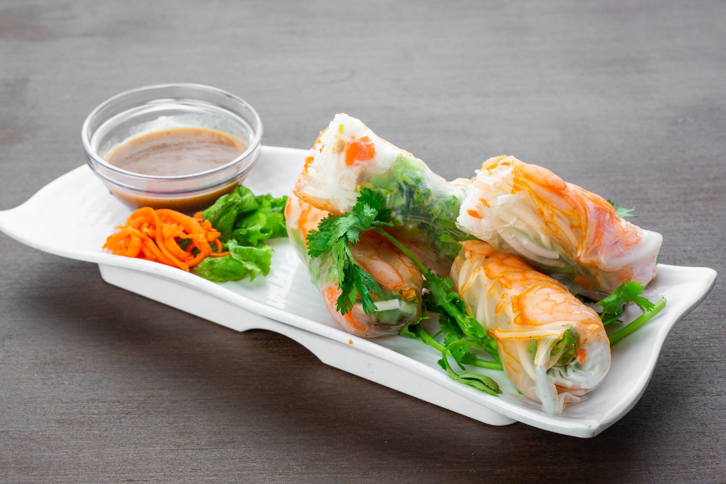 2d. Prawn Salad Roll (2 Rolls)