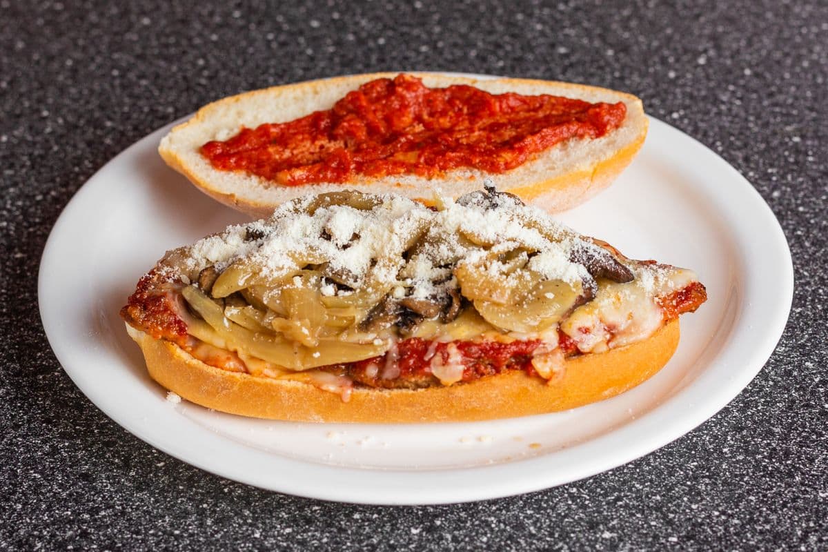 Veal Parmigiana Sandwich