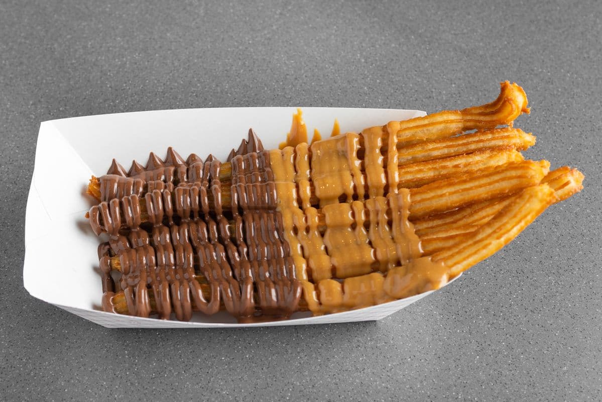 Dulce de Leche and Nutella Churros