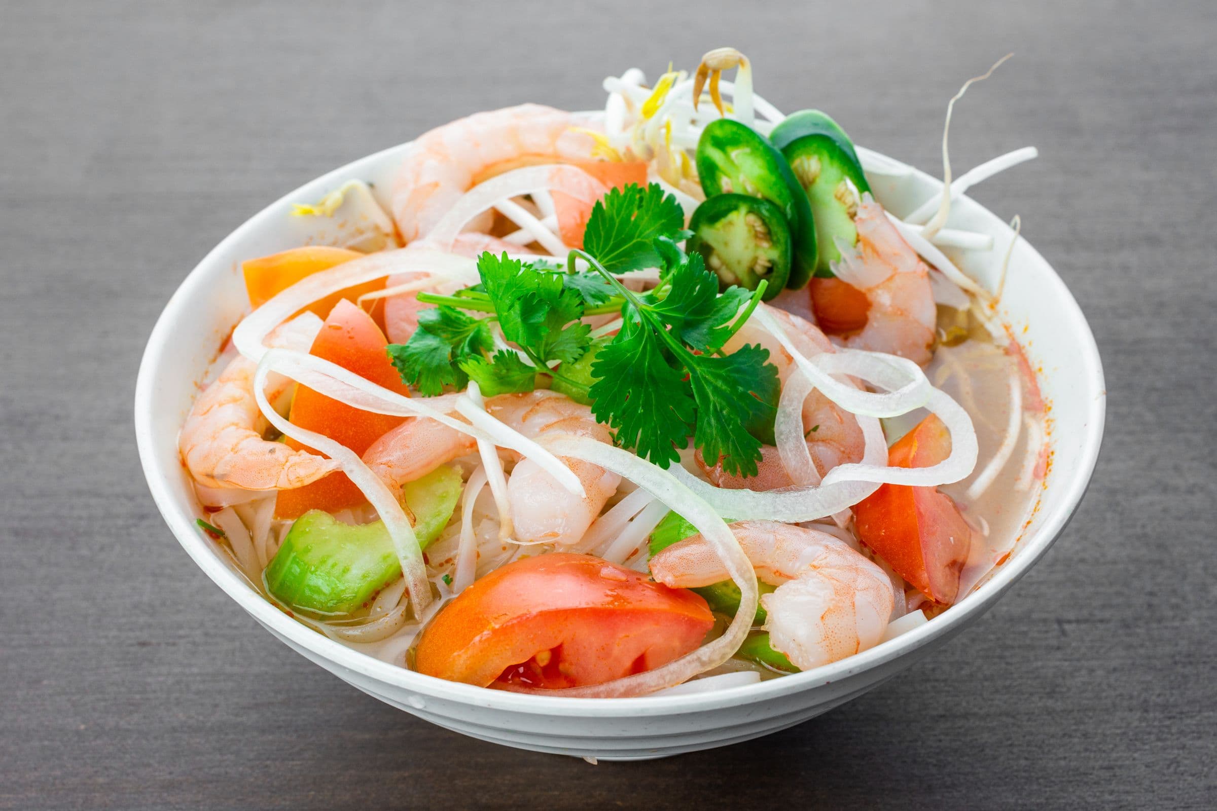 13. Hot-and-Sour Prawns Soup