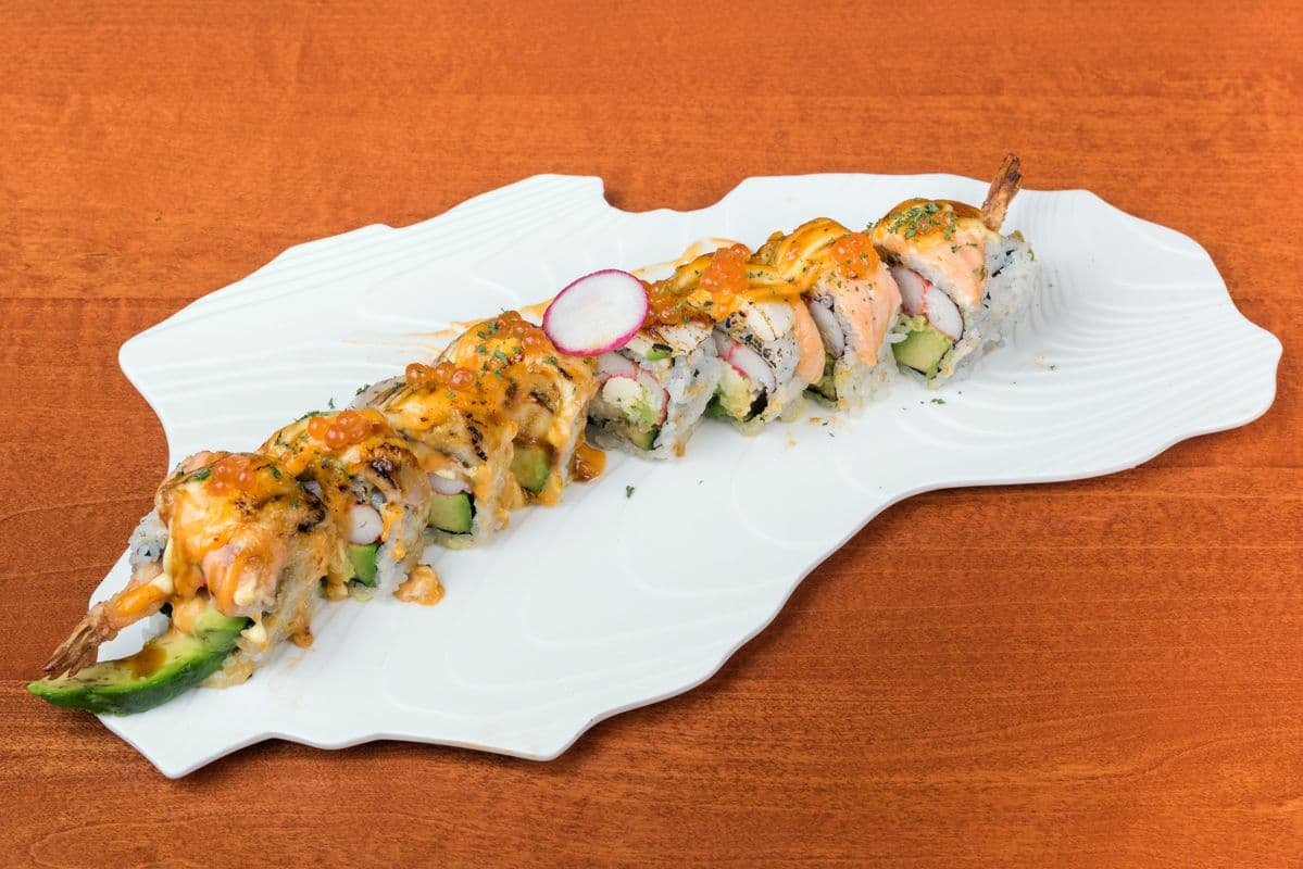 UH10. Fire Dragon Roll (8 pcs)