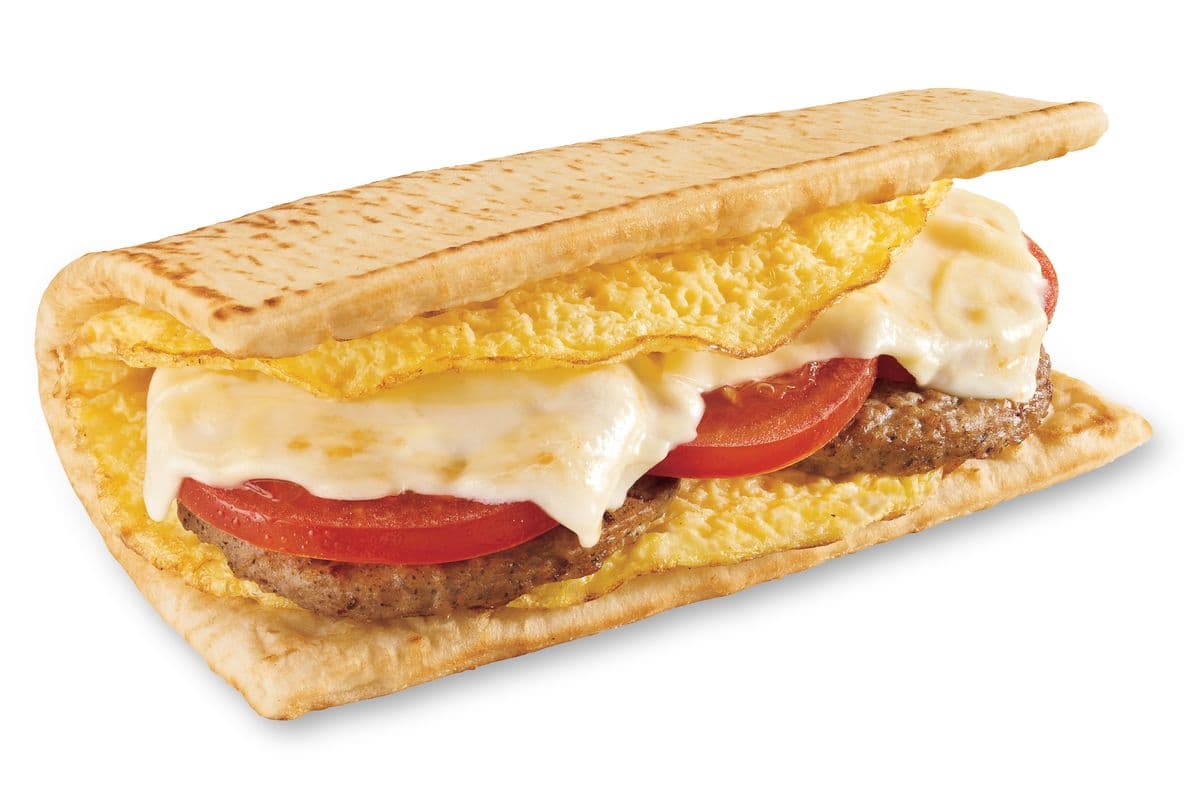 Saucisse, oeuf et fromage 6"/ 6" Sausage, Egg, & Cheese Breakfast Sub (530 Cals)