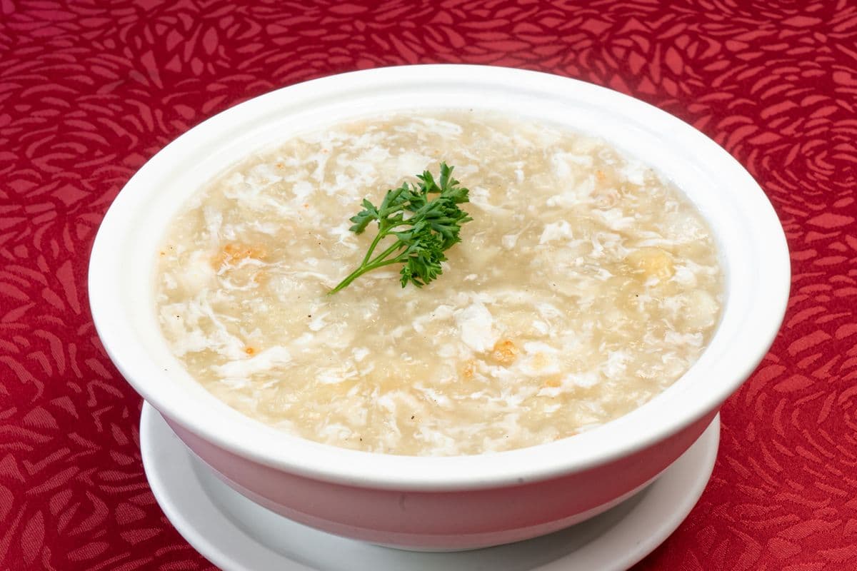 16. Crab Meat in Sea Foam Soup