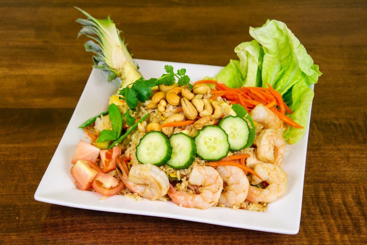 Spicy Peanut Fried Rice