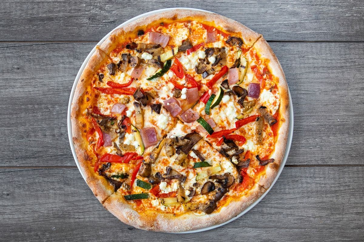 Grilled Vegetable Pizza