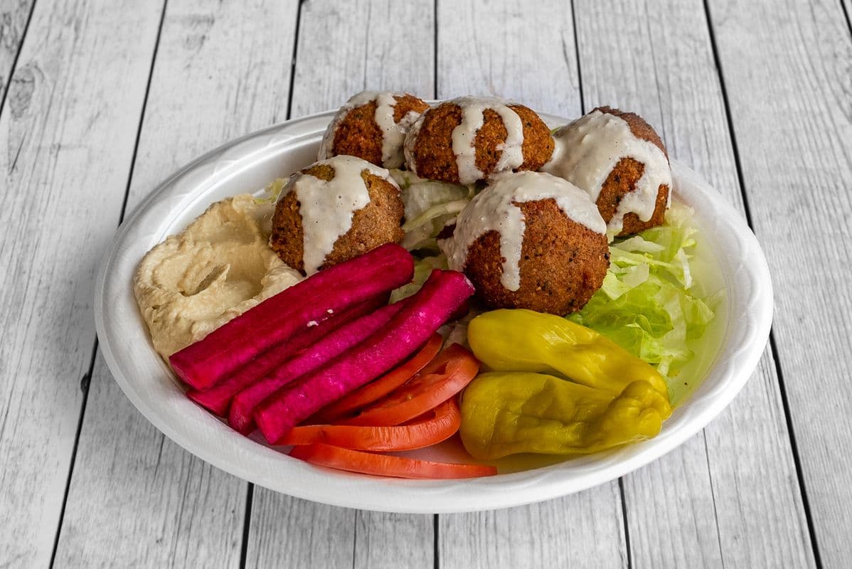 Plat de falafel
