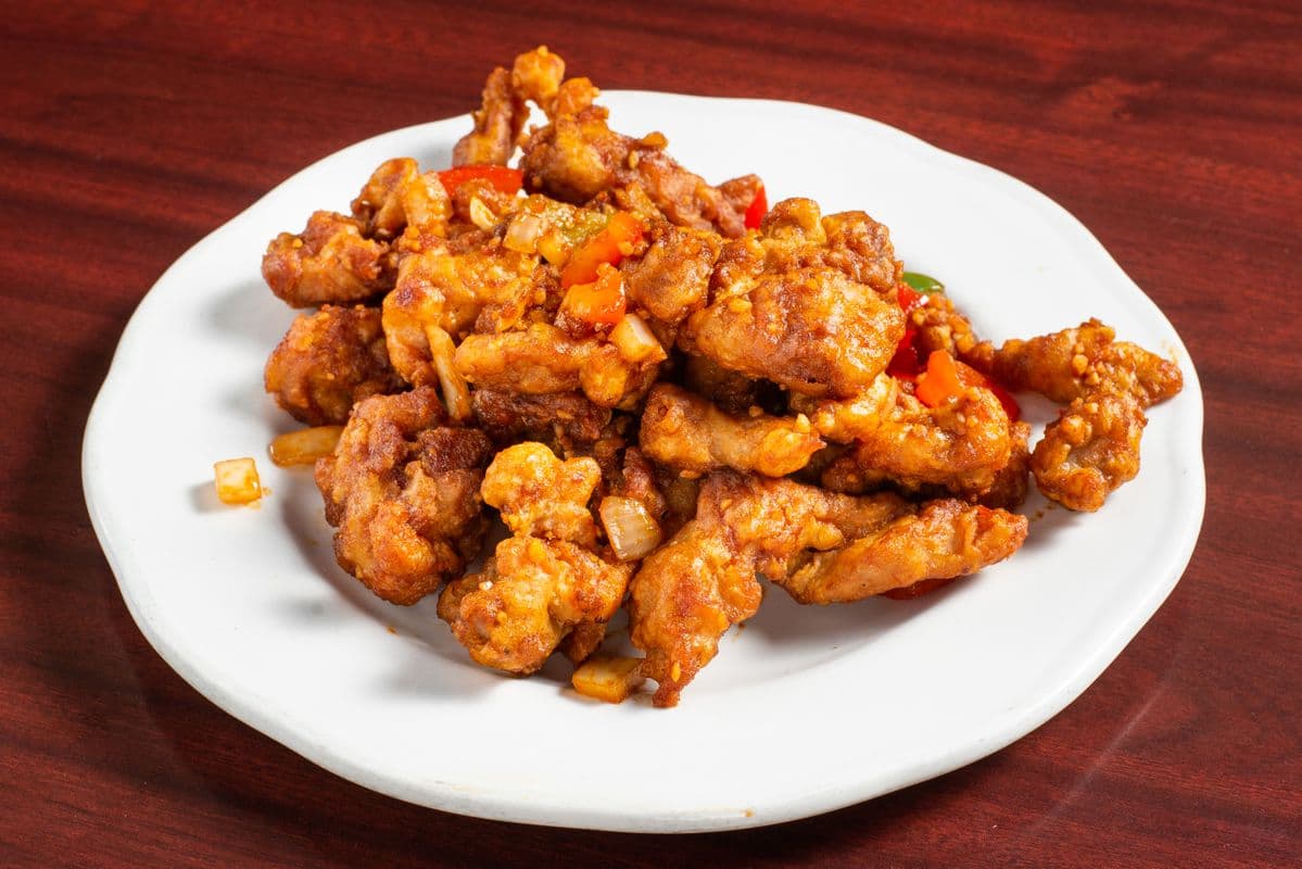 Chilli Chicken or Fish (Wet or Dry)