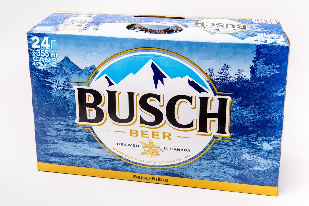 Busch Lager (24 x 355 ml cans)
