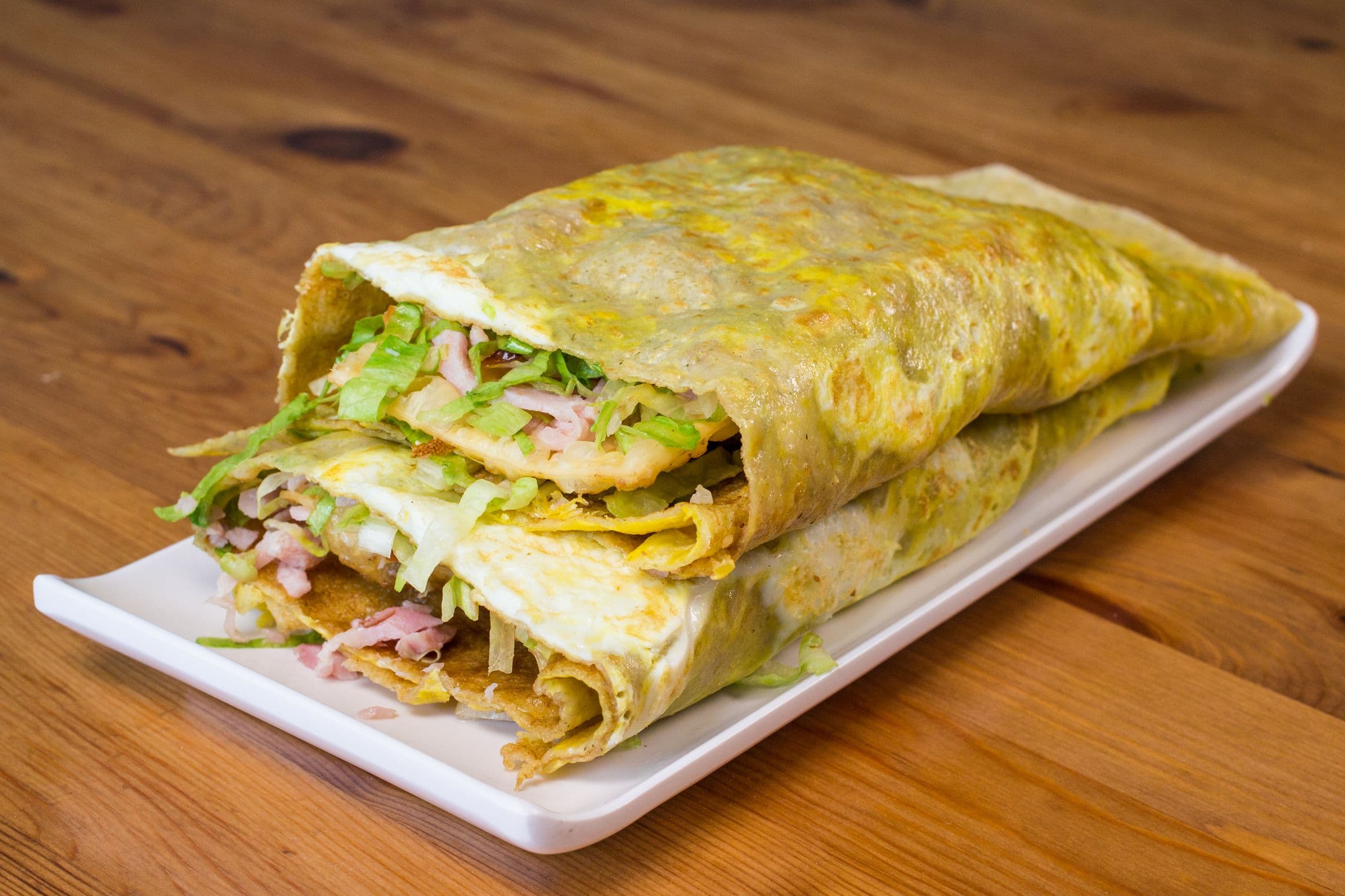 Savoury Chinese Crepes