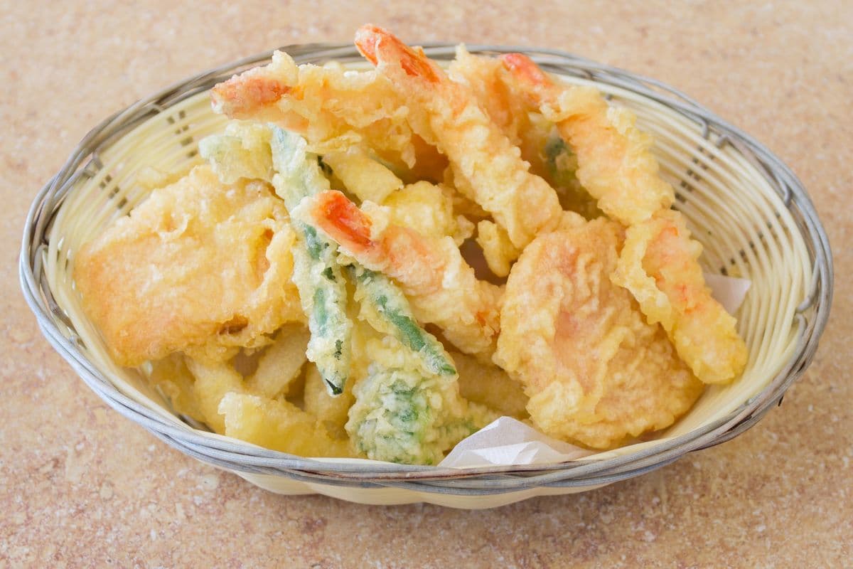 Prawn and Vegetable Tempura