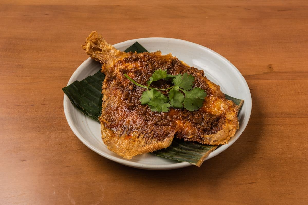Fish on Banana Leaf