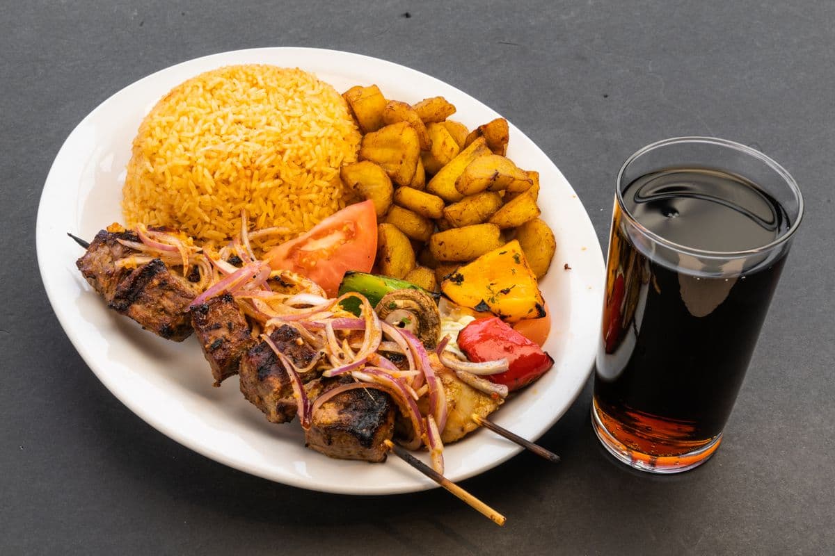 Repas 2 brochettes / 2 Brochette Meal