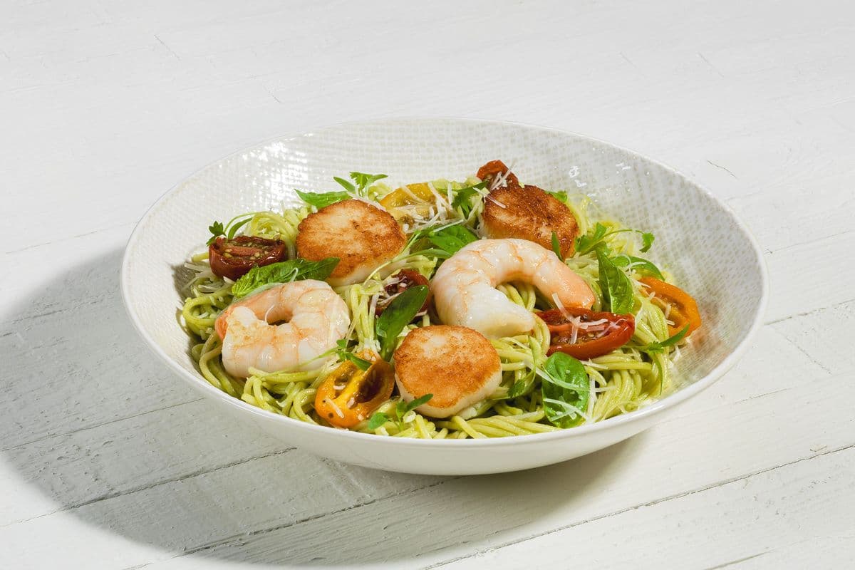 Prawn and Scallop Spaghettini