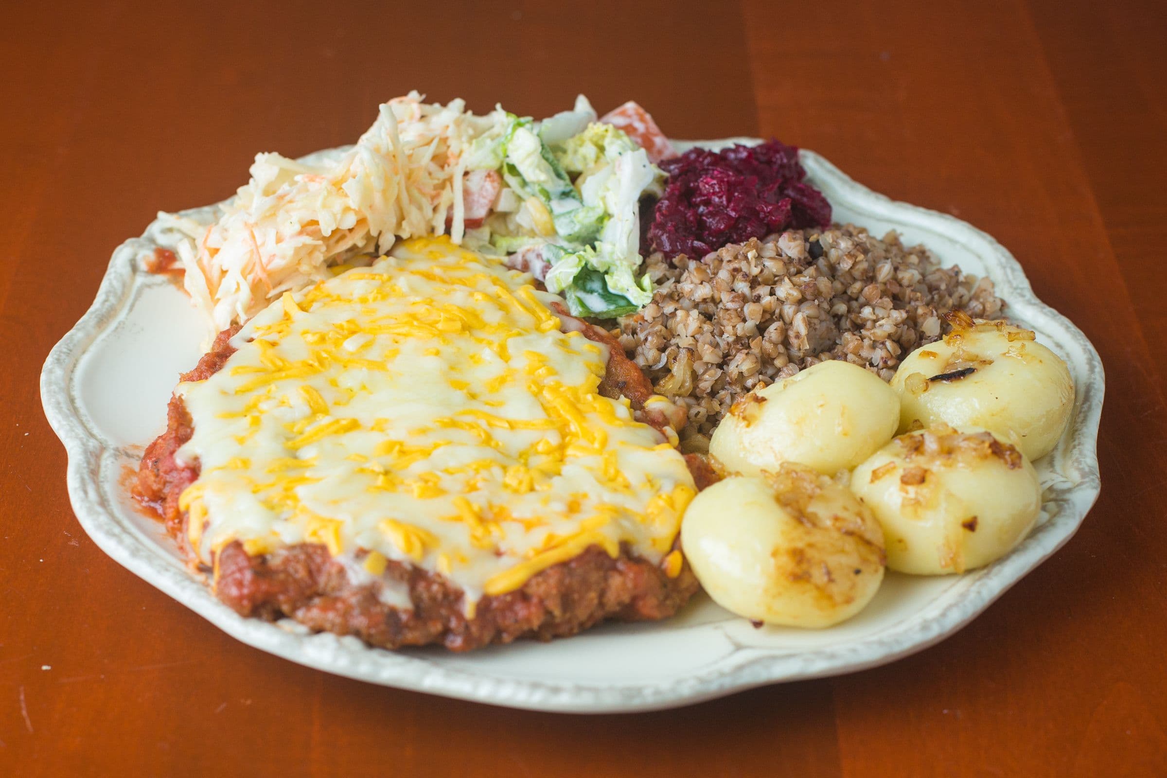 Chicken Schnitzel Parmesan Combo