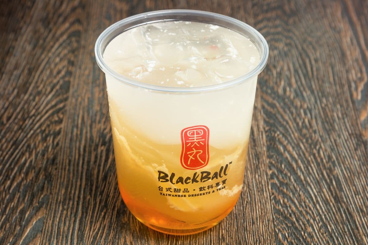 Iced Lemon Tea with Aiyu Jelly
