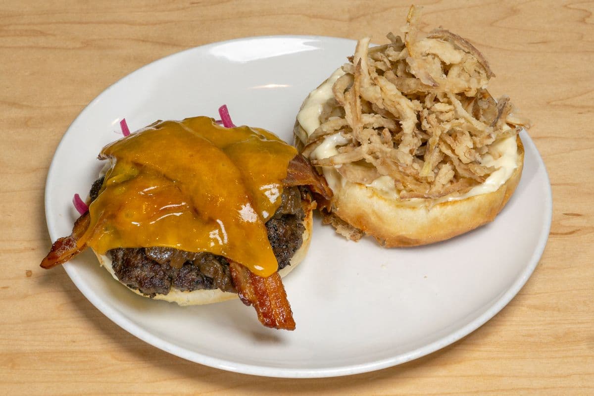 The Cornerstone Burger Platter