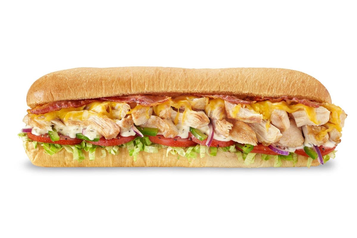 Ranch poulet et bacon gratiné 12" / Footlong Rotisserie-Style Chicken and Bacon Ranch Melt (940 Cals)