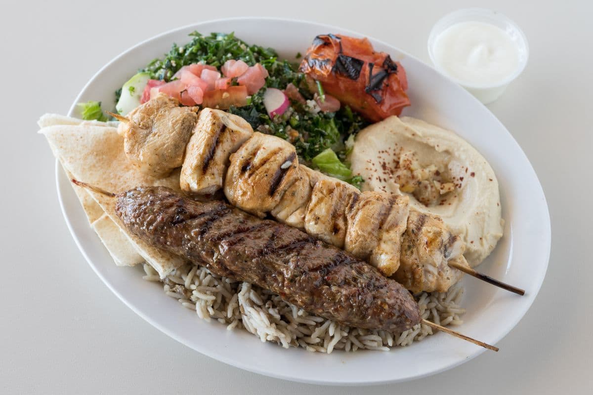 Mixed Grilled Skewers Plate