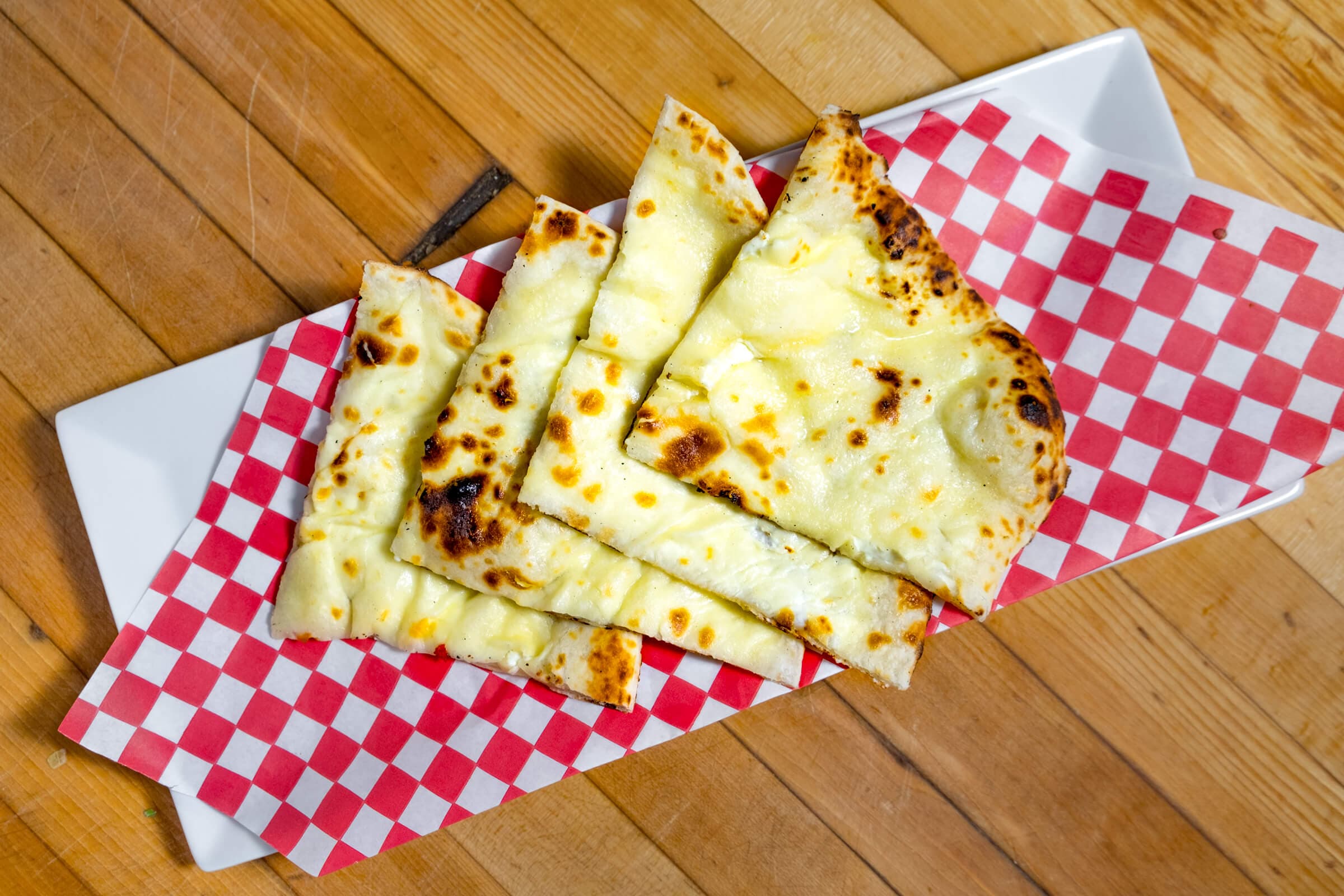 Stuffed Cheese Naan