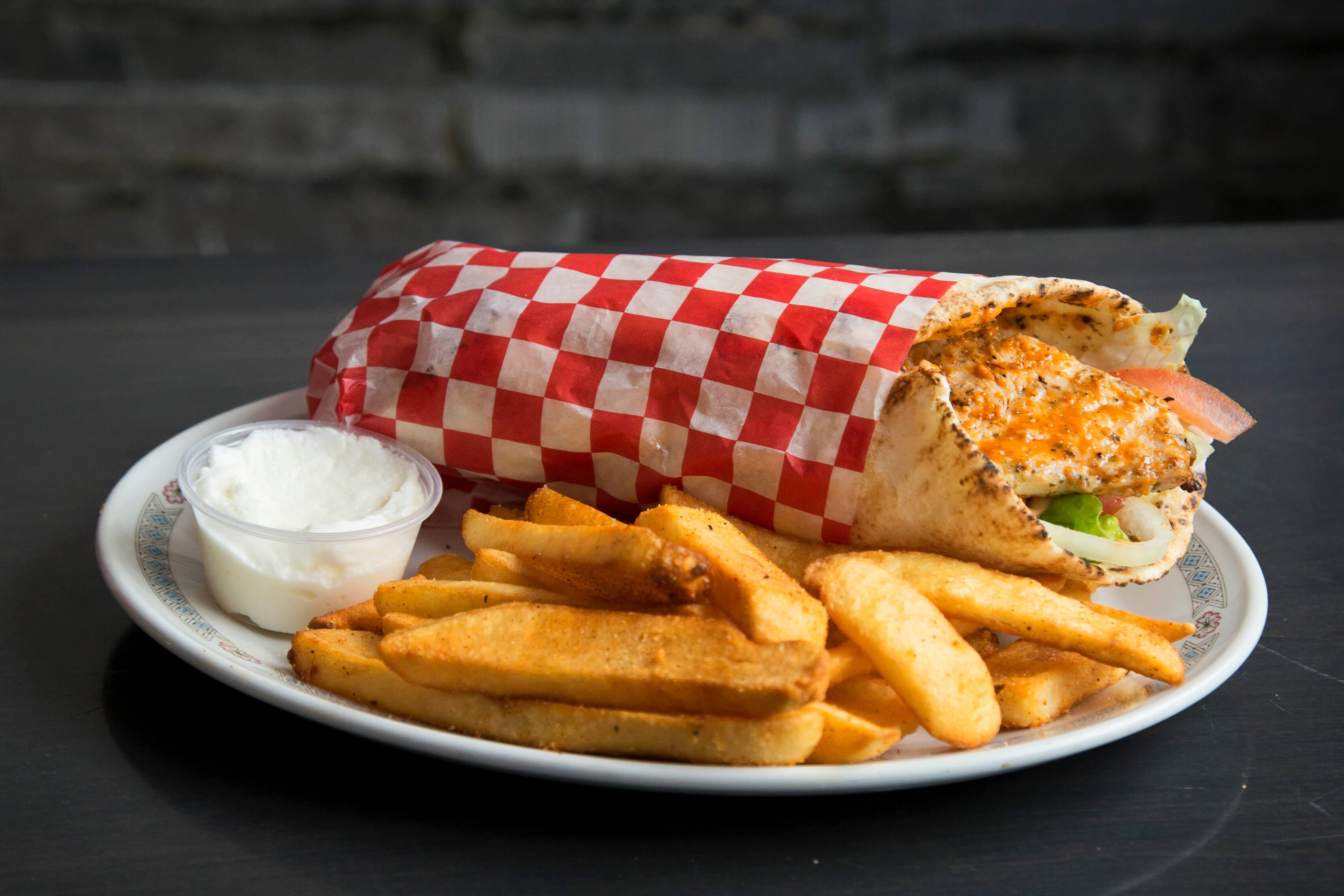 Grilled Chicken Wrap Combo