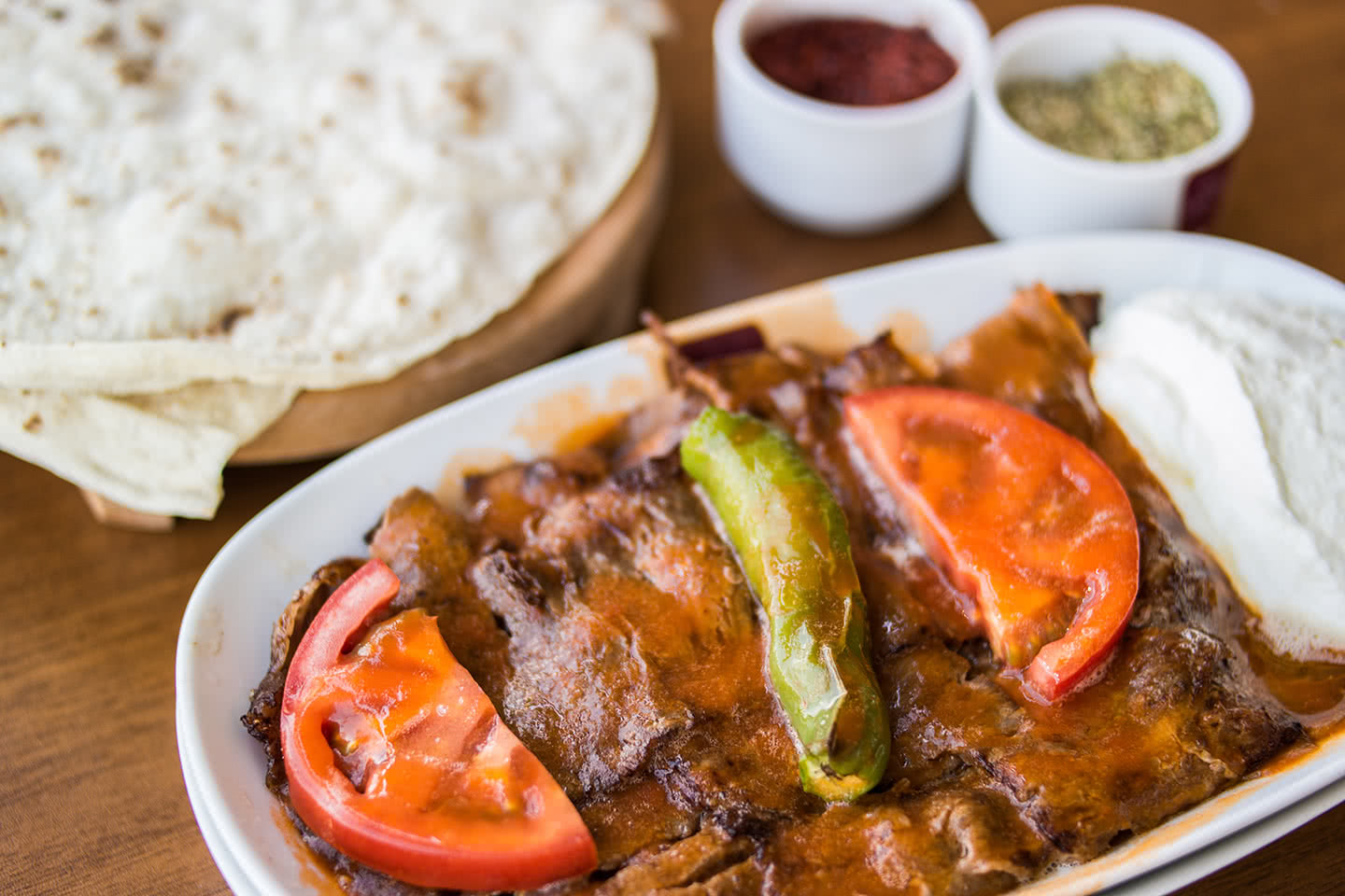 Iskender kebab