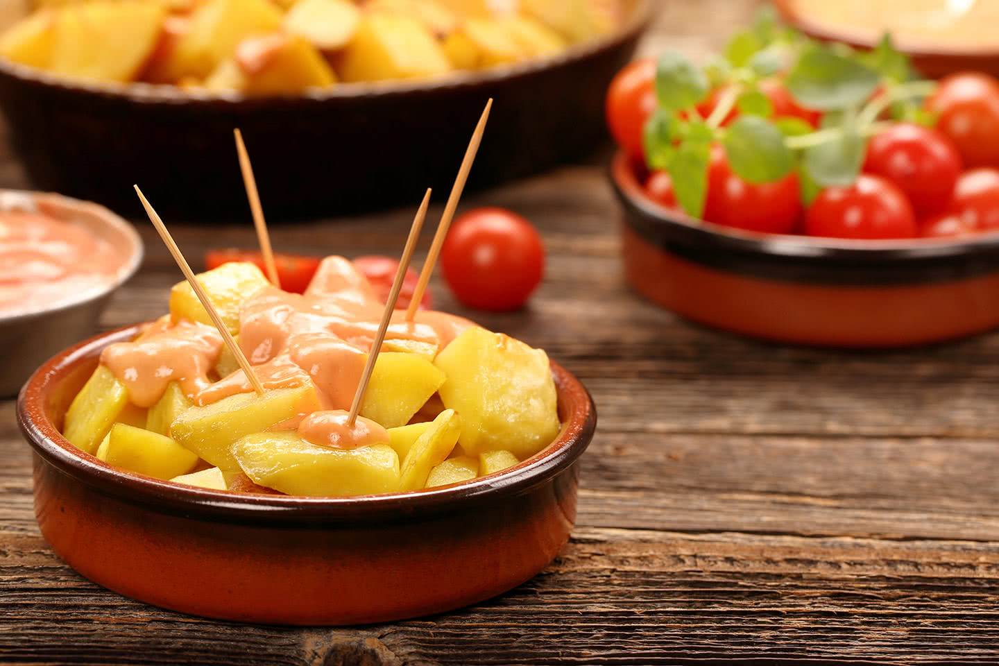 Patatas bravas